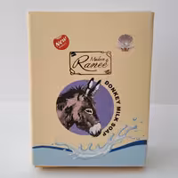 صابون شیر الاغ برند مادام رانی پاک کننده و سفید کننده صورت مناسب مصرف روزانه