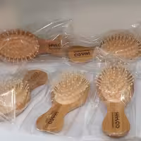 برس چوبی بی5    برس کودک چوبی   برس بچه چوبی  برس بامبو  برس چوبی بامبو 