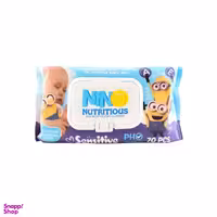 دستمال مرطوب نینو (Nino) مدل Sensitive بسته 70 عددی