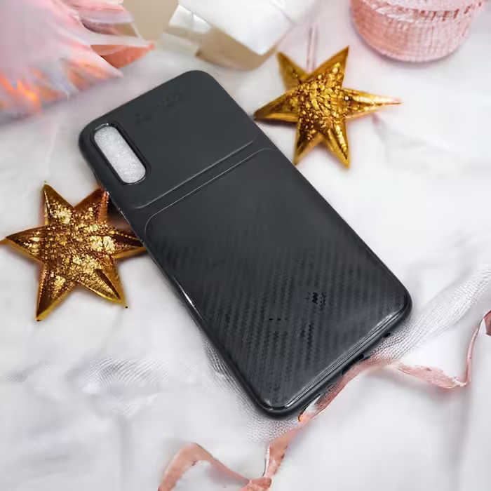کاور اتوفوکوس مشکی ژله ای مناسب برای گوشی موبایل Samsung Galaxy A70