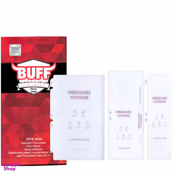 محافظ صفحه نمایش مات بوف مدل Hgm15 مناسب برای گوشی موبایل سامسونگ 2 Galaxy Z Fold به همراه محافظ پشت گوشی