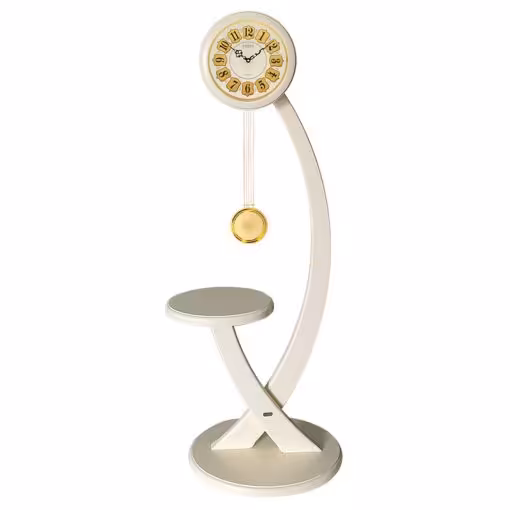 ساعت ایستاده مدرن مدل MF-126-NEW رنگ COFFEE و WHITE و LIGHT WALNUT و WALNUT و CREAM