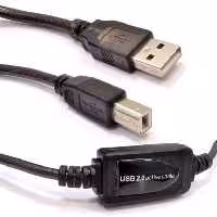 کابل USB پرینتری ( بافر دار ) دی نت 20 متری