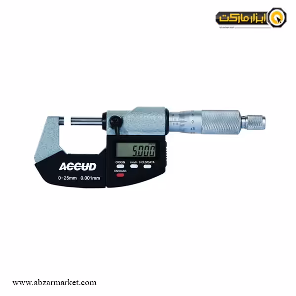 میکرومتر دیجیتال آکاد خارج سنج 25-0 میلی متر مدل 03-001-311