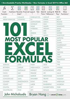 [EPUB] دانلود کتاب 101 Most Popular Excel Formulas, 2019