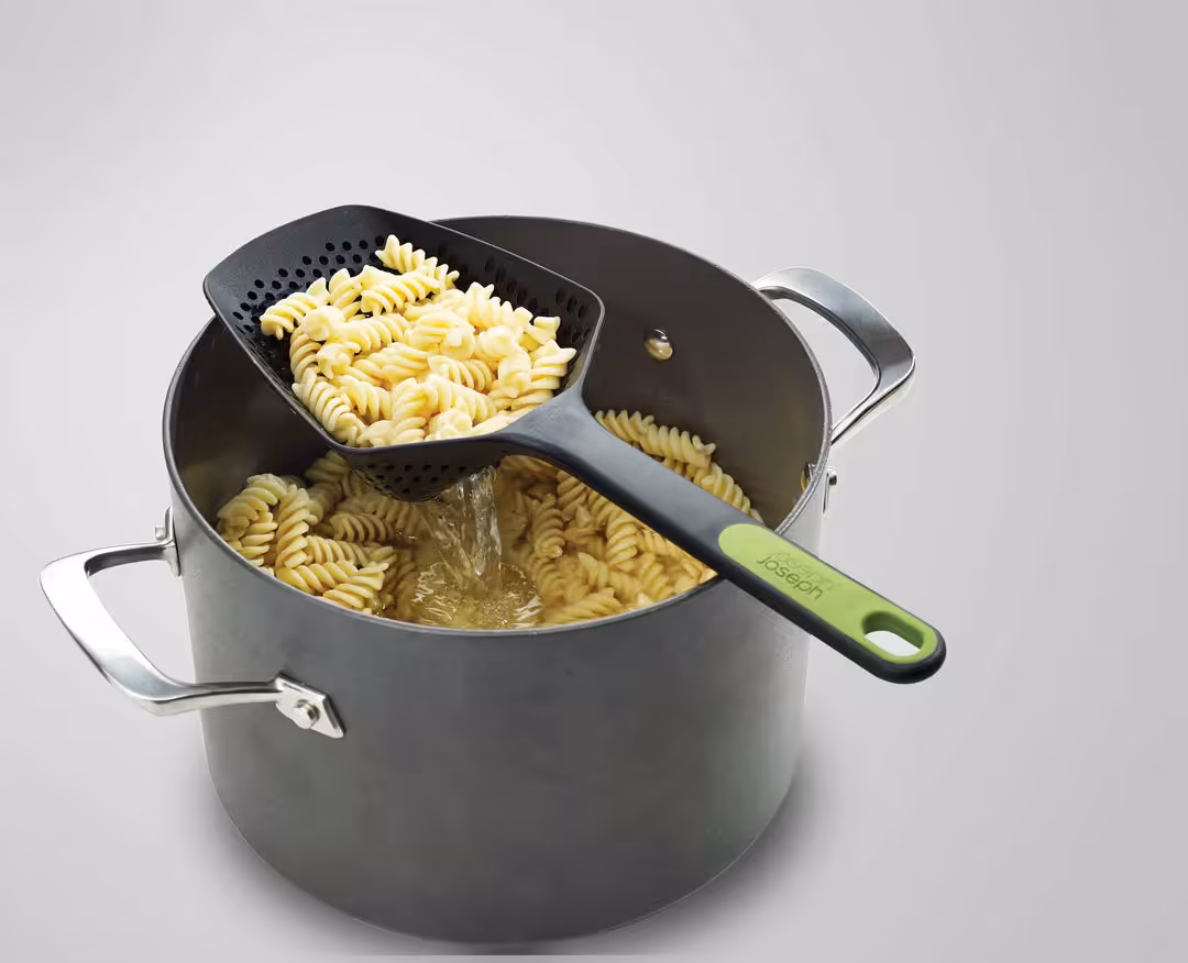 ملاقه صافی جوزف جوزف طوسی joseph joseph scoop plus colander grey