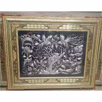 قاب خاتم اعلا با پلاک قلمزنی حرفه ایی.