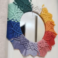 آینه مکرومه