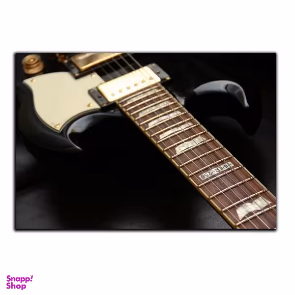 تابلو شاسی بکلیت طرح ساز موسیقی گیتار الکتریک مدل SH-5835