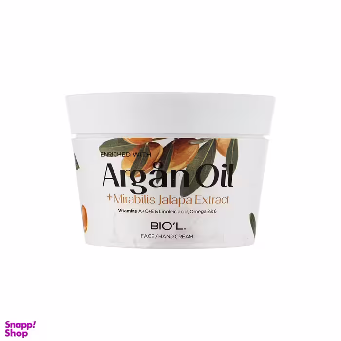 کرم مرطوب کننده بیول مدل Argan Oil حجم 200 میلی لیتر