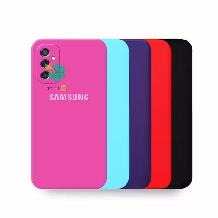 قاب گوشی سامسونگ Samsung Galaxy M23 مدل سیلیکونی محافظ لنز دار