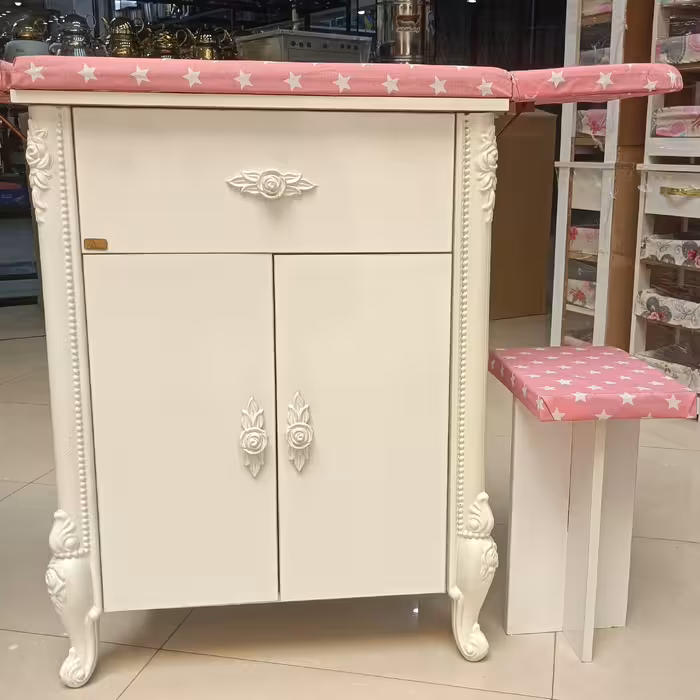 میز اتو 313 آوازه  دوبال با صندلی 