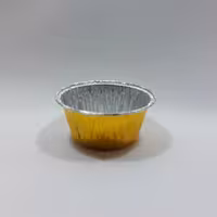 قالب کاپ کیک  رنگ طلایی ده عددی