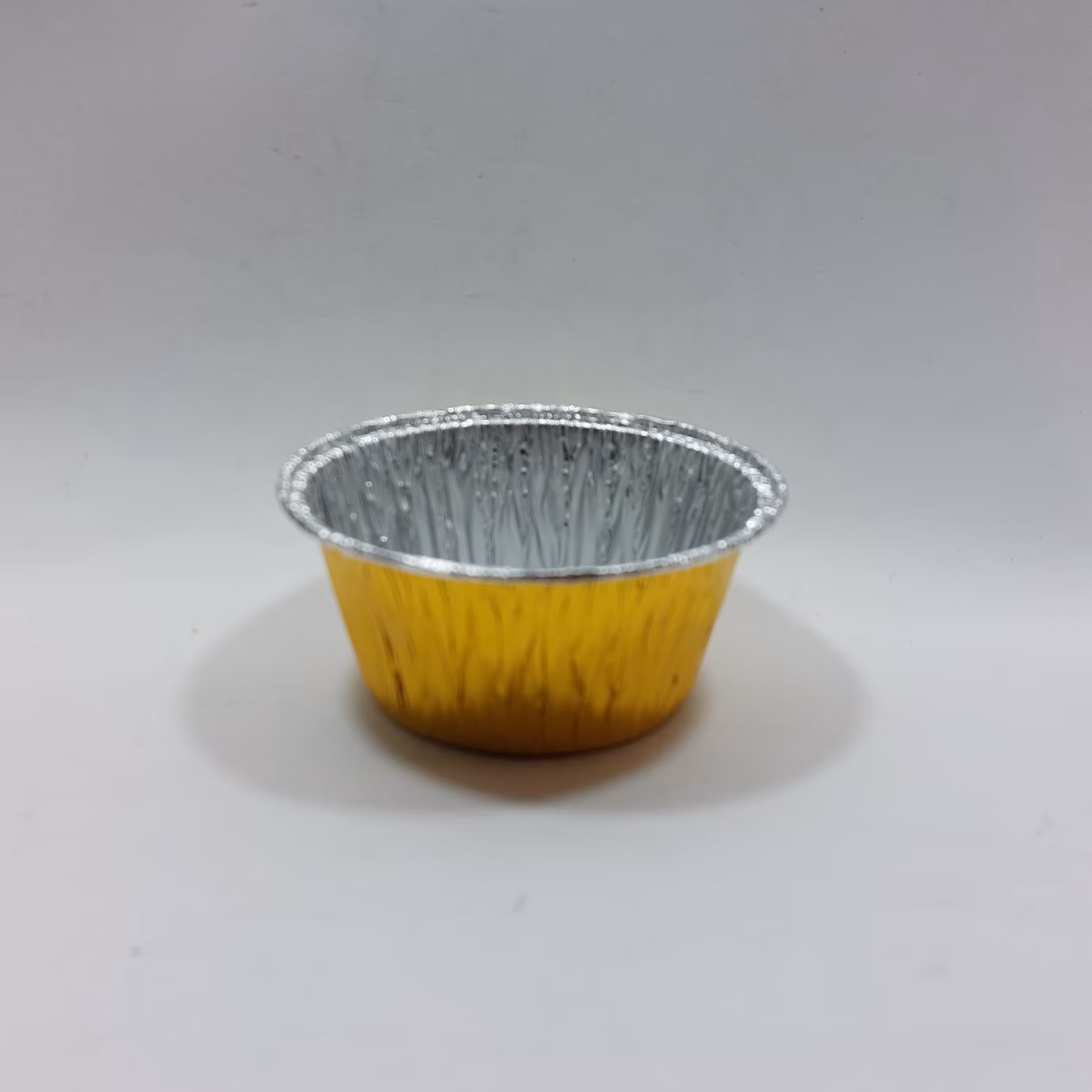 قالب کاپ کیک  رنگ طلایی ده عددی