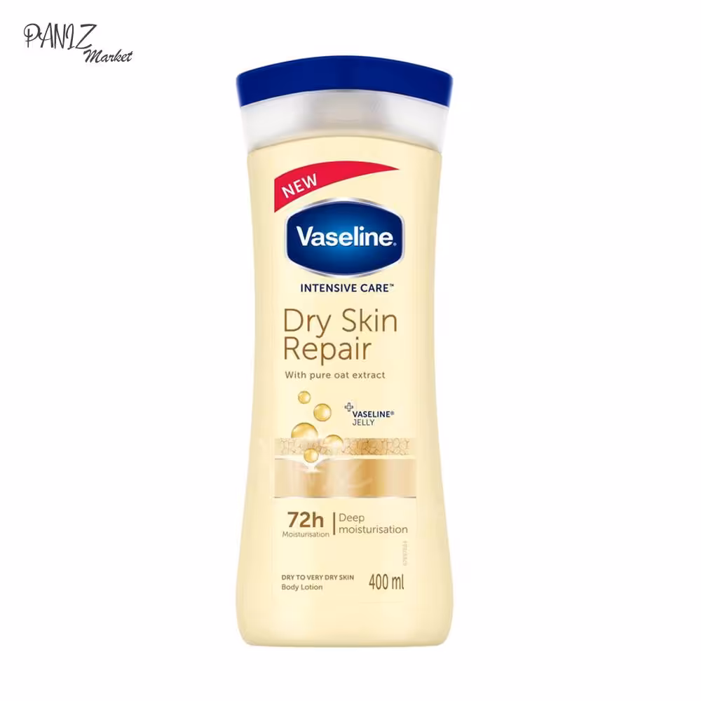 لوسیون بدن وازلین مدل جو دو سر