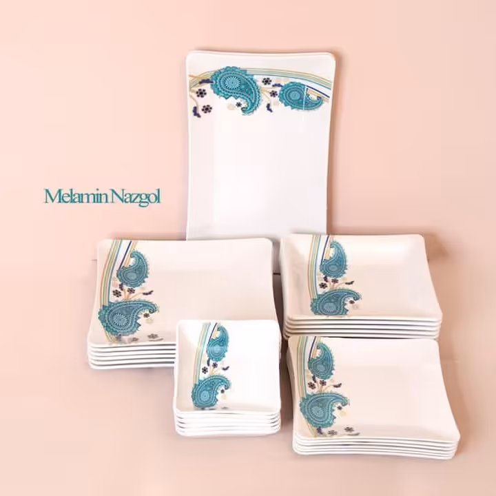 سرویس غذاخوری 41 پارچه طرح ترمه