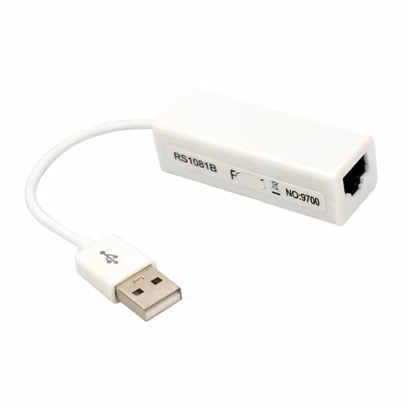 تبدیل USB2.0 به LAN RJ45 تبدیل USB to Lan