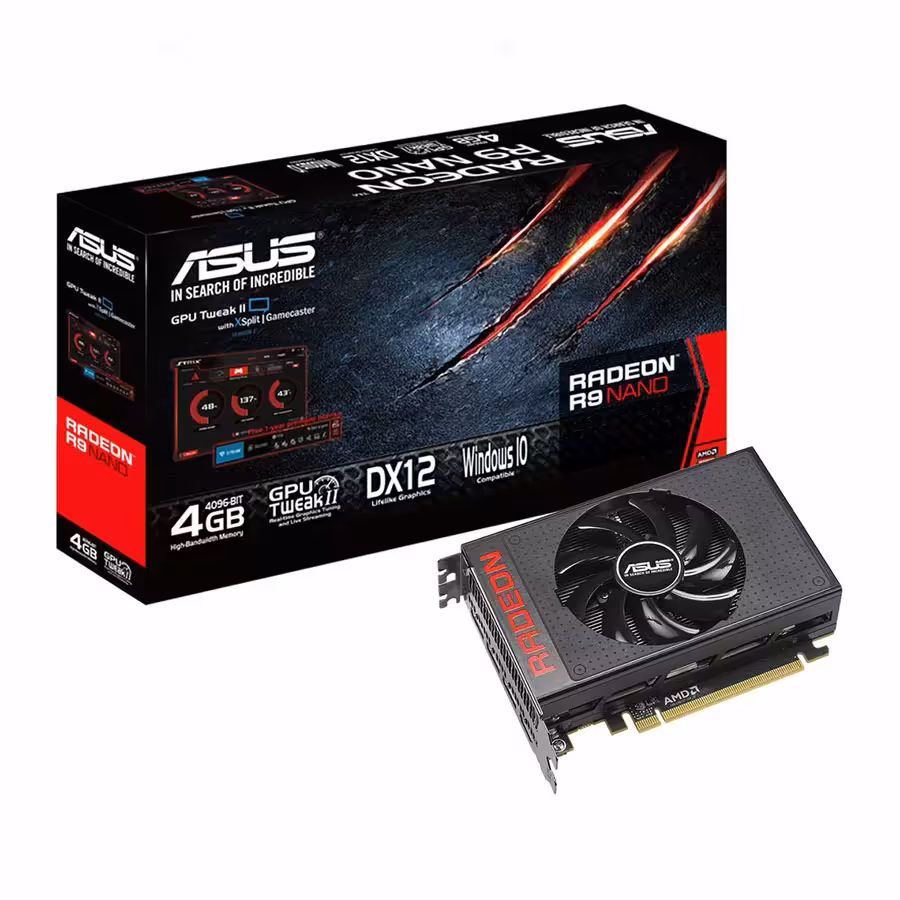 کارت گرافیک ایسوس R9 NANO 4GB HBM