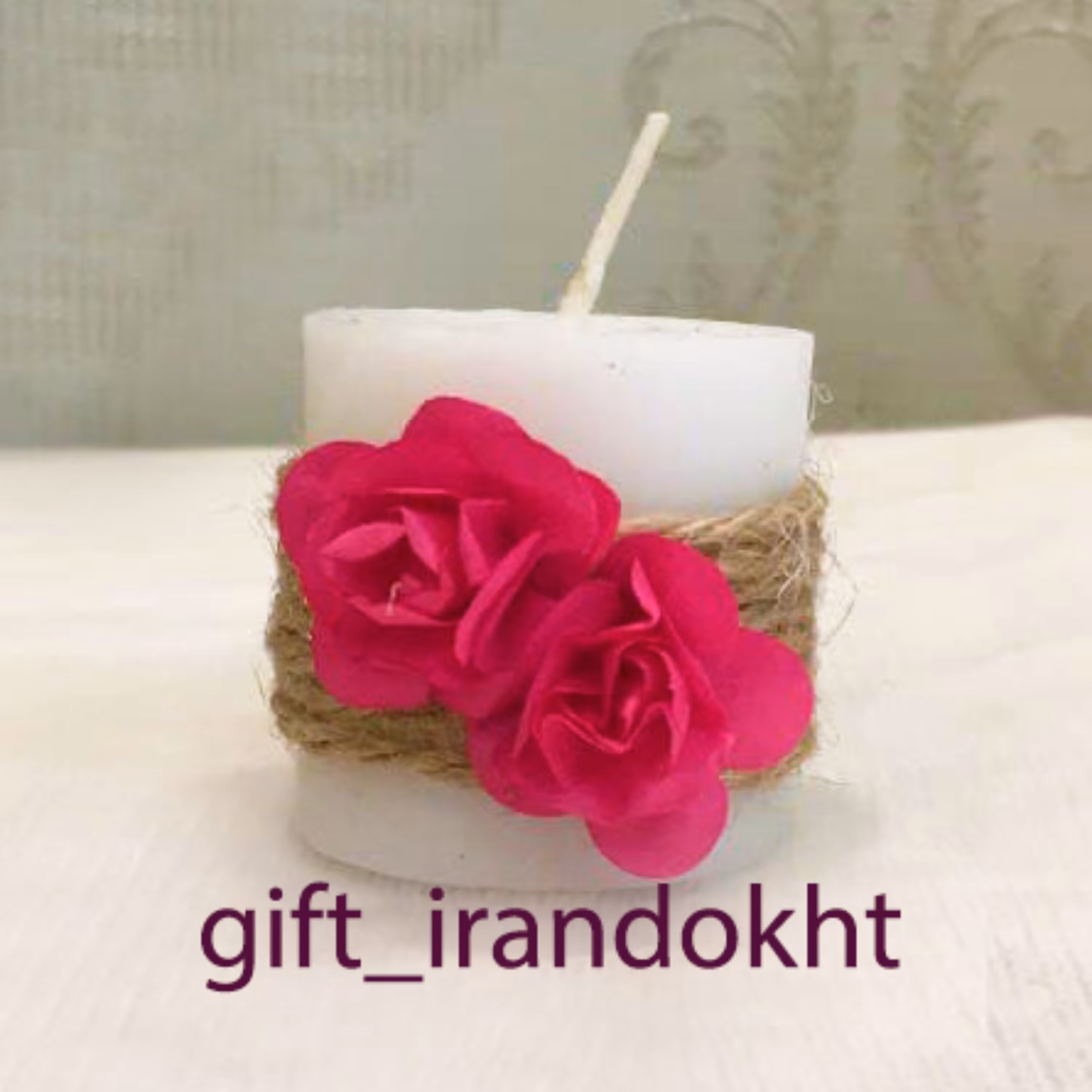 گیفت شمع برای یادبود عقد و عروسی        