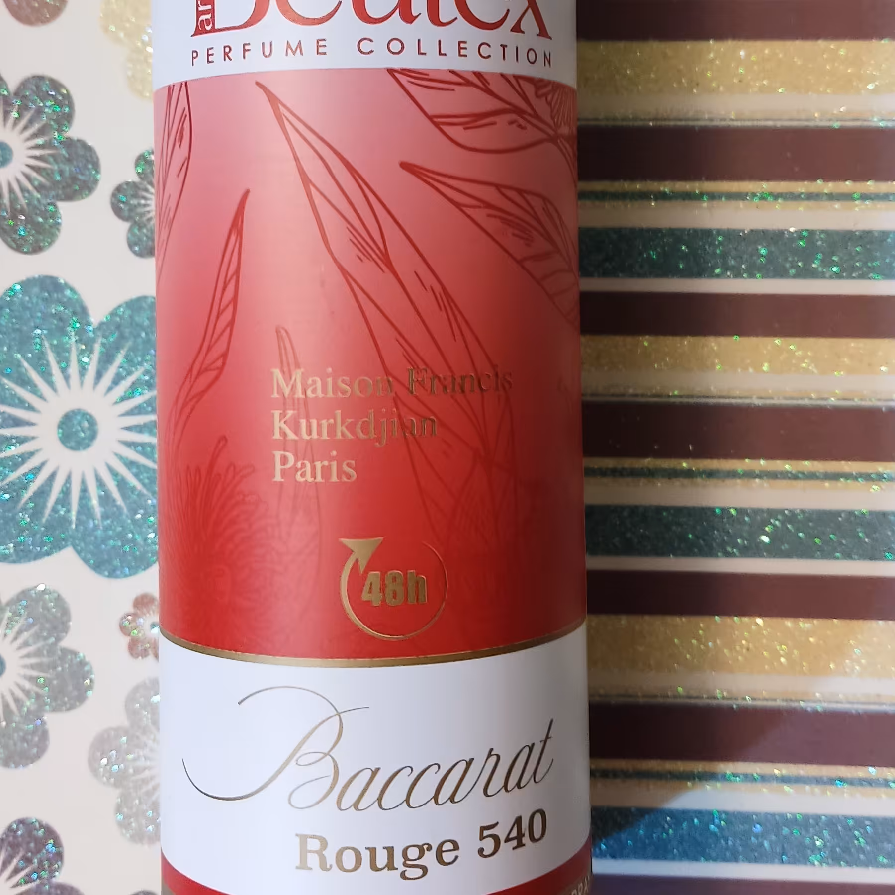 اسپری بدن  زنانه Baccarat Rouge 540(باکارات رژ) 200میل برند بیوتکس با ماندگاری 48 ساعت

