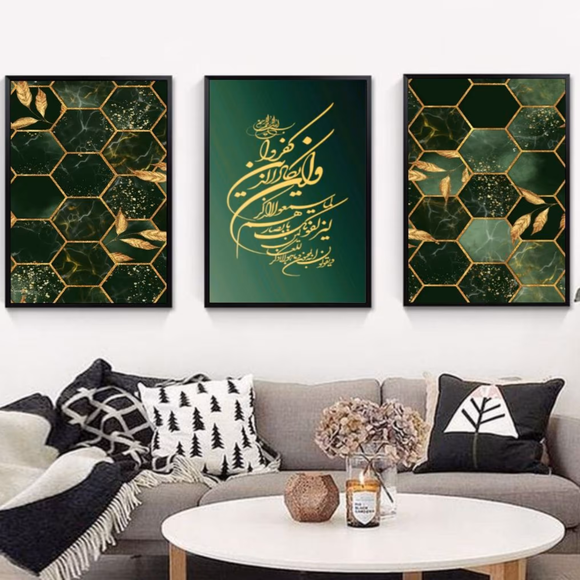 تابلو دکوراتیو 3تیکه کد 0022