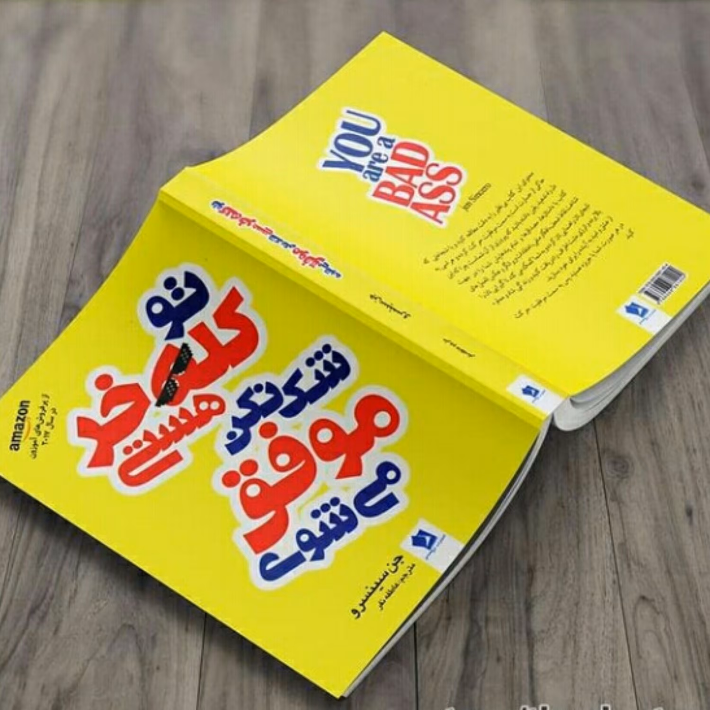 کتاب تو کله خر هستی شک نکن موفق می شوی اثر جن سینسرو یکی از پر فروش ترین کتابها