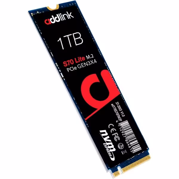 حافظه اس اس دی اینترنال   SSD اینترنال 1 ترابایت Addlink مدل S70 NVMe M 2