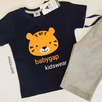 تیشرت و شلوارک سورمه ای