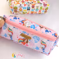 جامدادی فانتزی.دخترانه.دوزیپ.زیپ فلزی.جادار و باکیفیت.ارسال سریع.بسته بندی شیک.اشانتیون