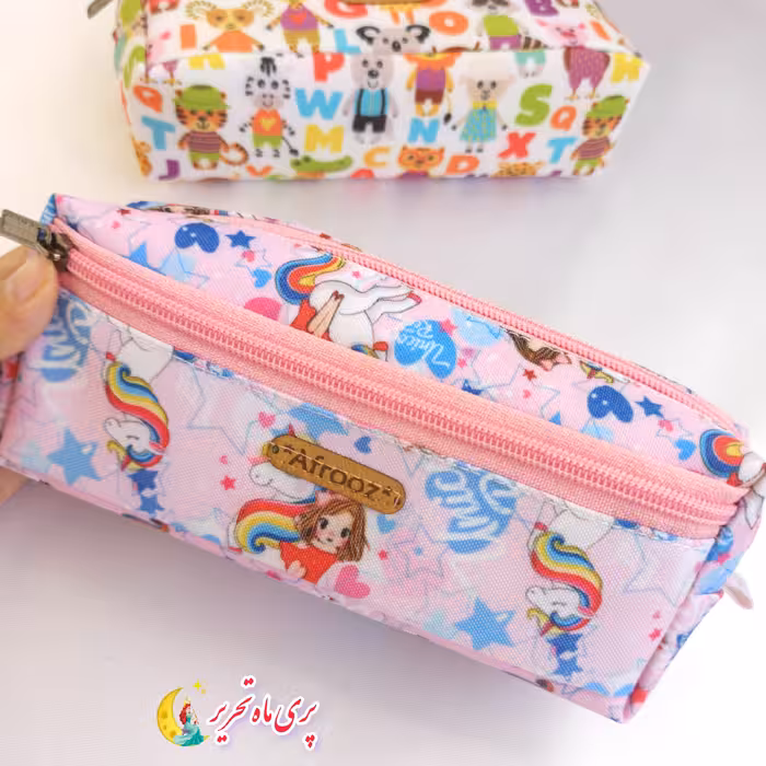 جامدادی فانتزی.دخترانه.دوزیپ.زیپ فلزی.جادار و باکیفیت.ارسال سریع.بسته بندی شیک.اشانتیون