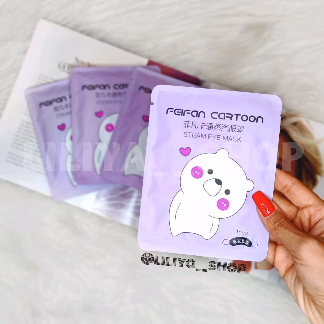 پچ چشم بند گرمایشی  مخصوص رفع خستگی و پف چشم فانتزی (تک عددی)