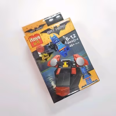 لگو بتمن بهمراه دفترچه ساخت کامل ، هدیه عالی برای بچه ها