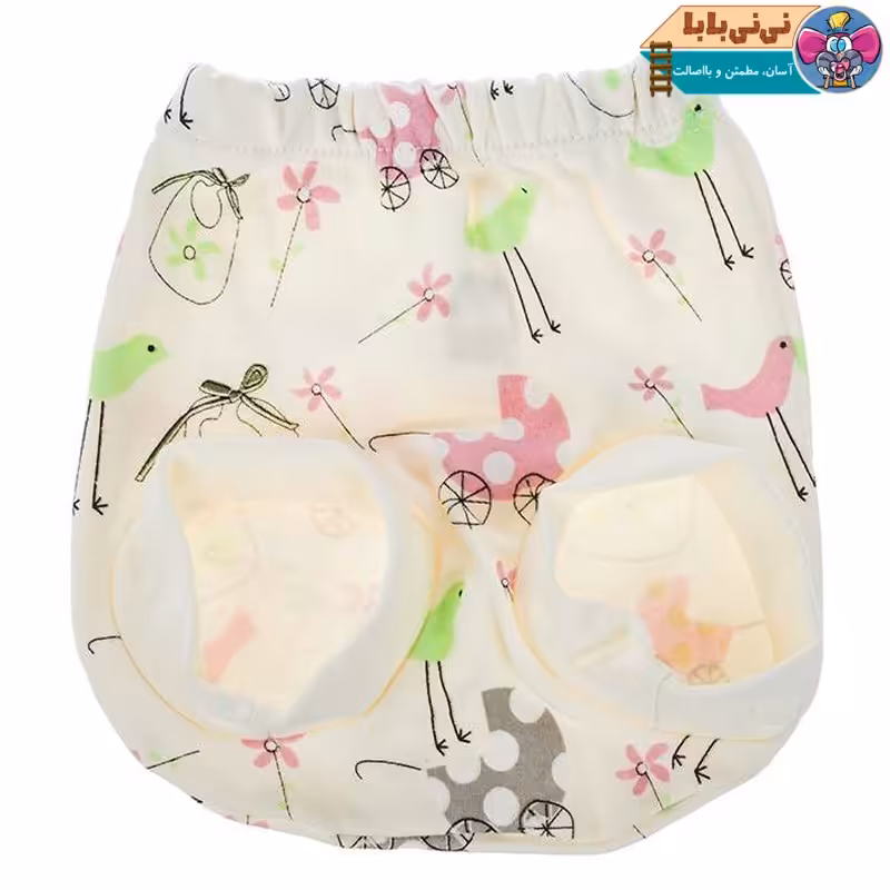 شورت عینکی نوزادی آدمک مدل Carriage