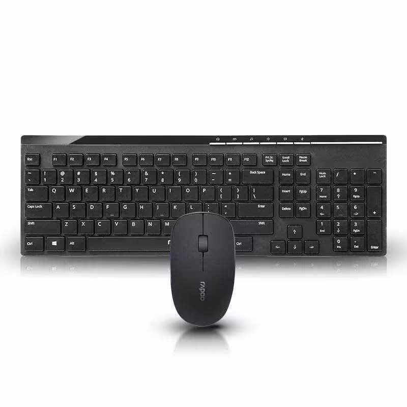 کیبورد و ماوس بی سیم رپو Keyboard Rapoo X1800-W