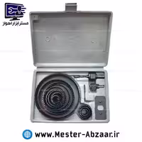 ست تیغه 16 تکه مته گردبر چوب بی اس مدل BS KII-7004