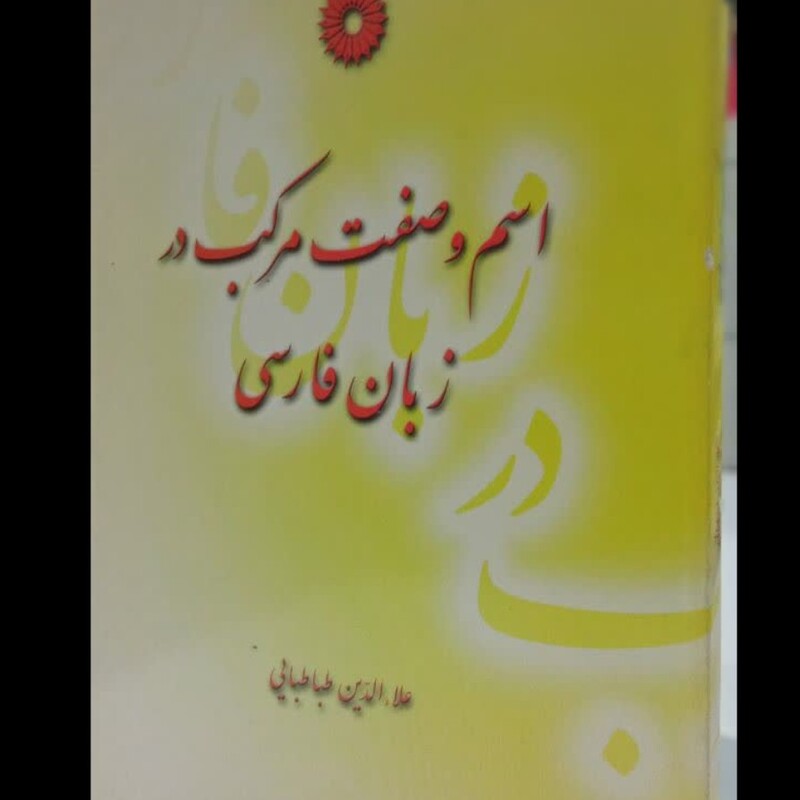 اسم و صفت مرکب در زبان فارسی نویسنده علاءالدین طباطبایی