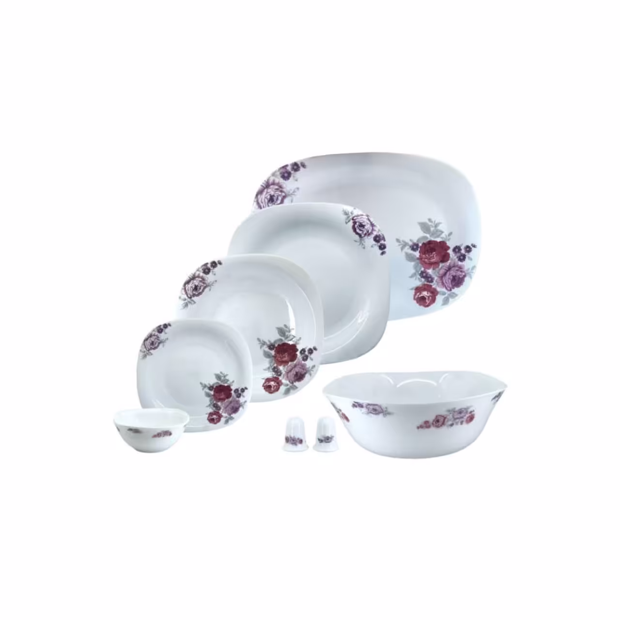 سرویس غذاخوری آرکوپال 28 پارچه برند پارس اوپال قالب مربع