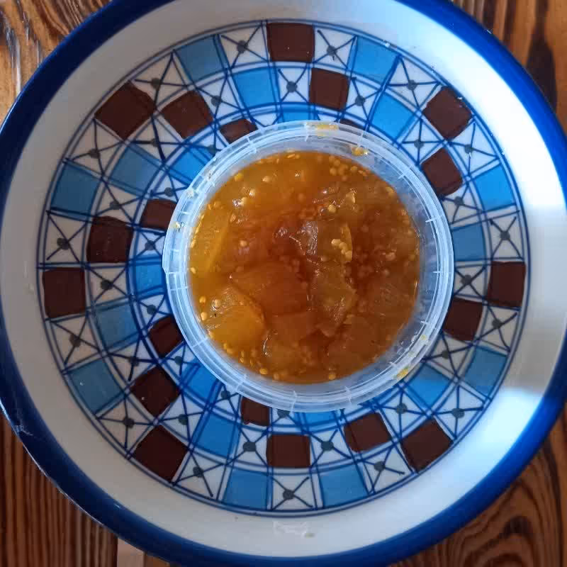 مربا بادمجان، حبه ای 300 گرمی  مزرعه گردشگری کشاورزی تاجر سریزدی