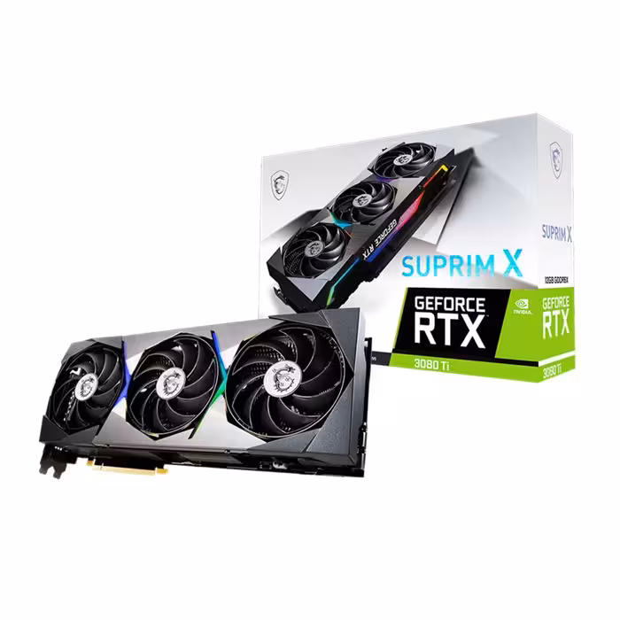 کارت گرافیک ام اس آی GeForce RTX 3080Ti SUPRIM X 12G
