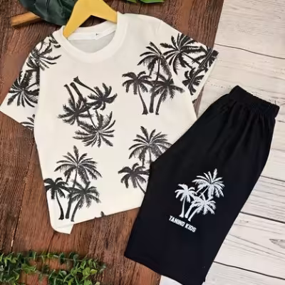 تیشرت و شلوارک پسرانه نخل