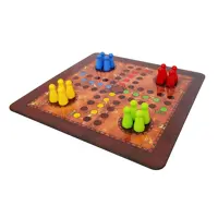 بازی فکری منچ و مارپله چوبی مدل فروردین کد B01 به قیمت تولیدی 