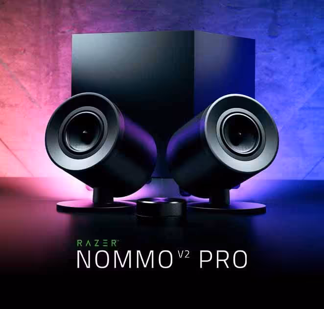 خرید اسپیکر گیمینگ ریزر Razer Speaker Nommo V2 Pro با بهترین قیمت