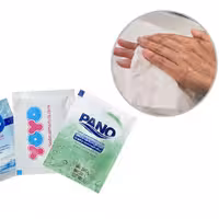 پکیج 10 عددی دستمال مرطوب تک نفره با ارسال رایگان