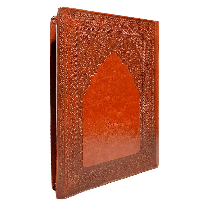خرید سررسید سال 1402 جلد چرمی (وزیری) پنج شنبه و جمعه جدا چاپ دو رنگ