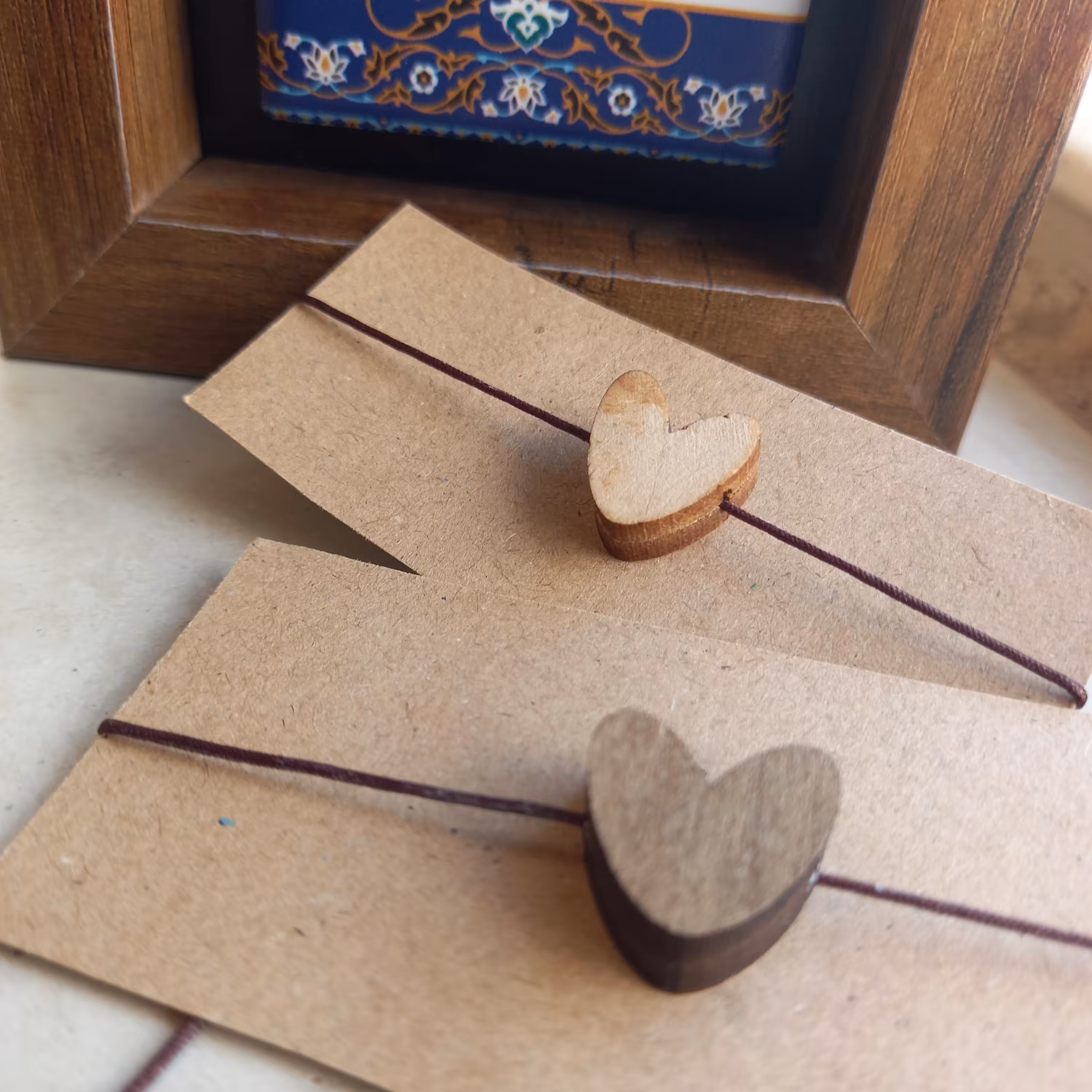 دست بند ست با چوب گردو و چوب روسی 