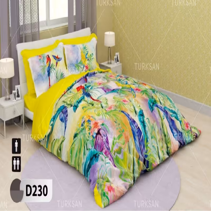 سرویس روتختی ترکسان کد D-230 دونفره 6 تکه