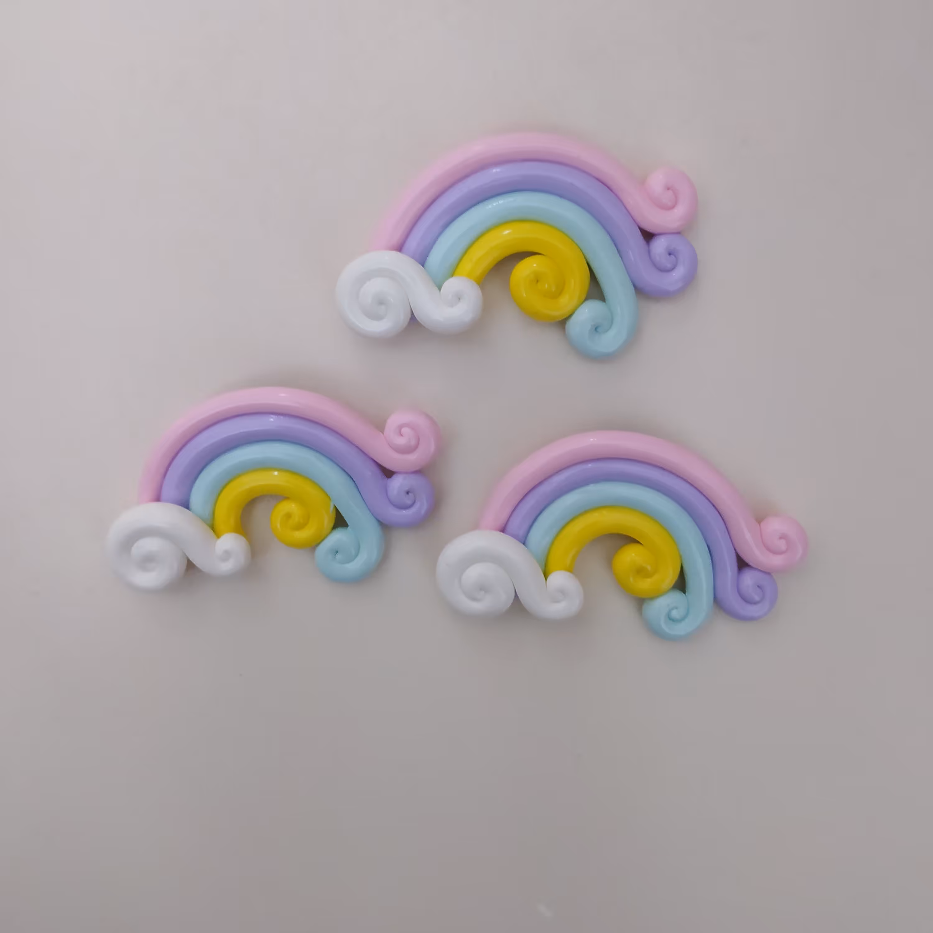 مگنت یخچال طرح رنگین کمان یک عددی