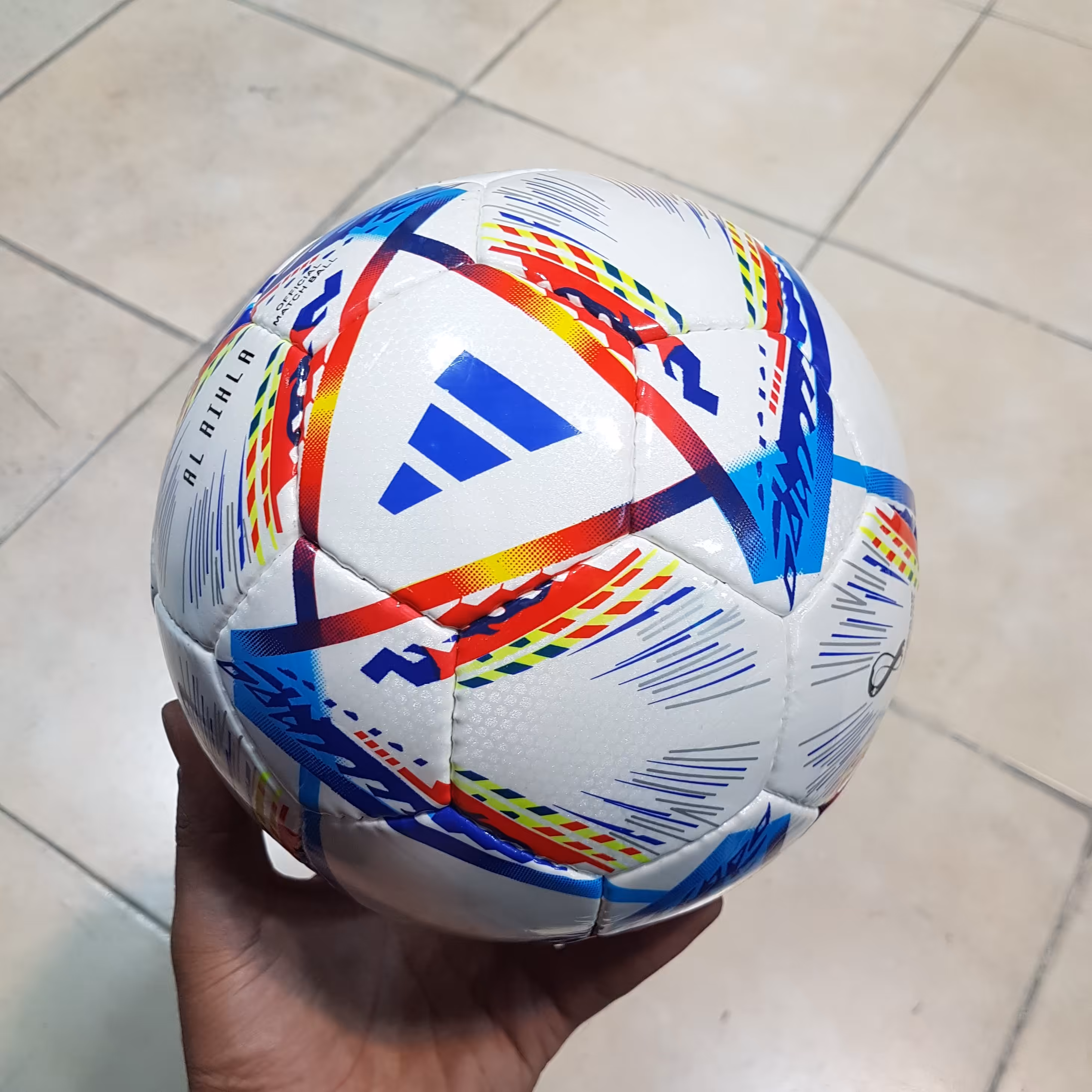 توپ فوتسال مدل جام جهانی (جنس بسیار عالی)