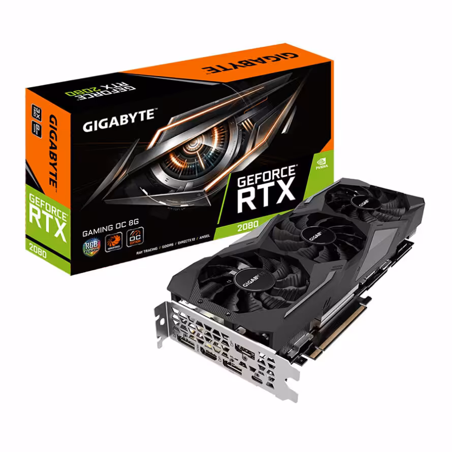 کارت گرافیک گیگابایت GeForce RTX 2080 GAMING OC 8G