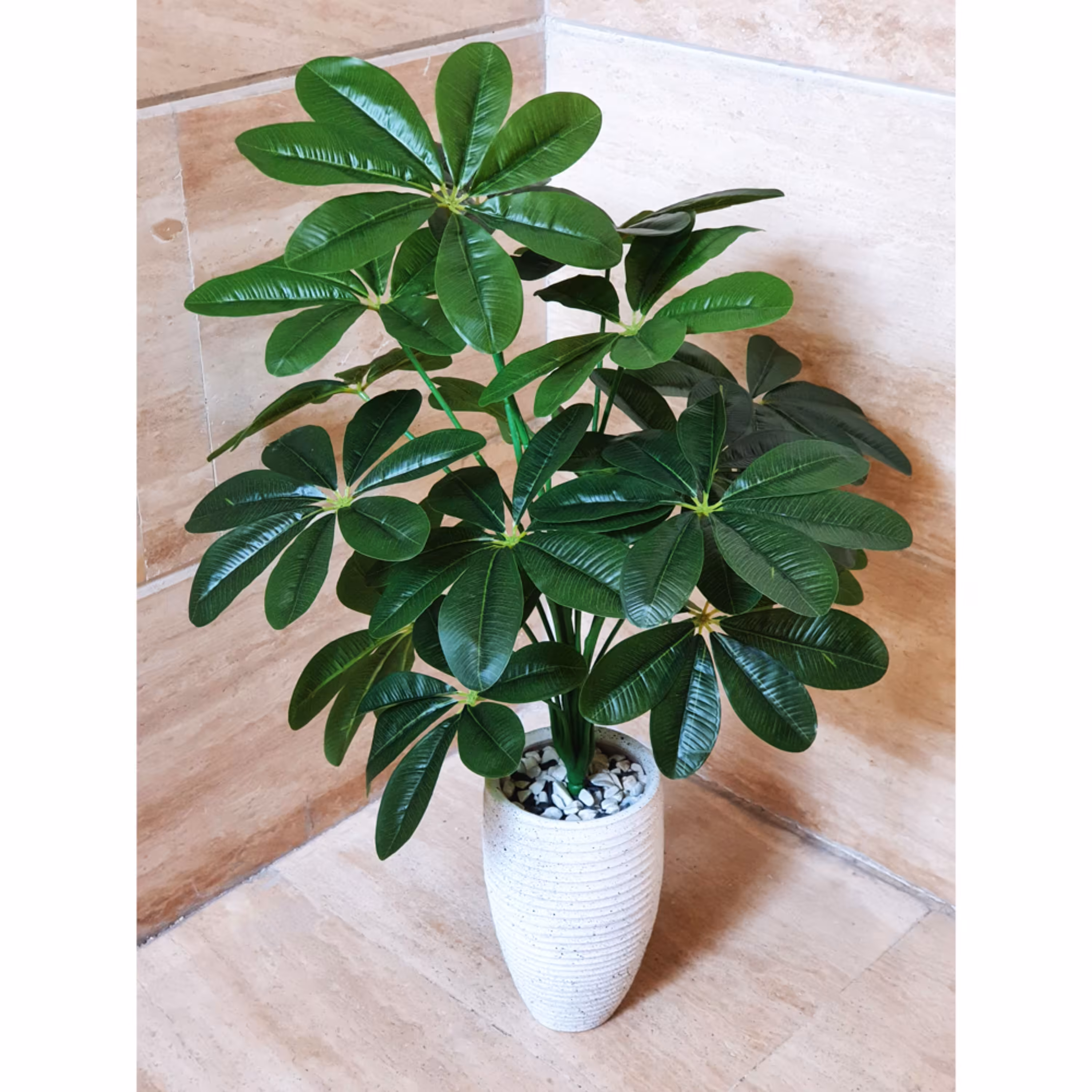 گلدان به همراه درختچه مصنوعی مدل مگنولیا